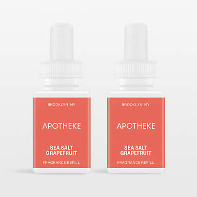 Apotheke Sea Salt Grapefruit Pura Refill, Set of 2