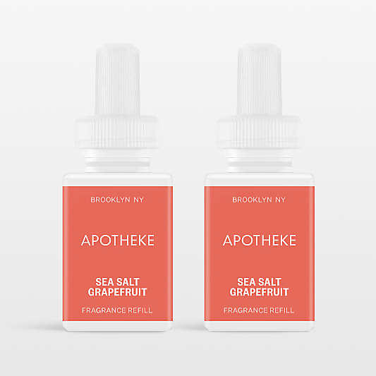 Apotheke Sea Salt Grapefruit Pura Refill, Set of 2
