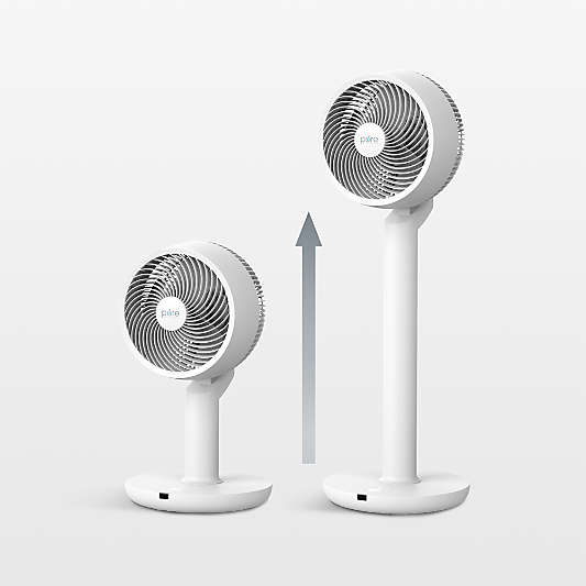 Pure Enrichment 2-in-1 Circulating Floor and Desk Fan