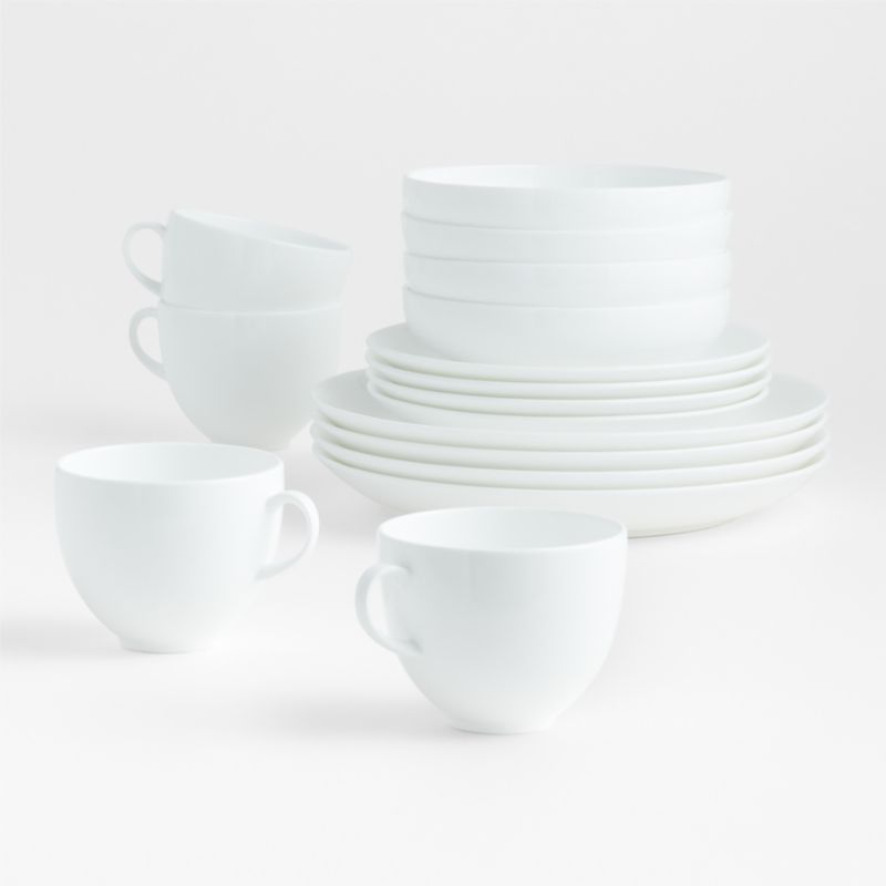 Purio 16-Piece Bone China Dinnerware Set