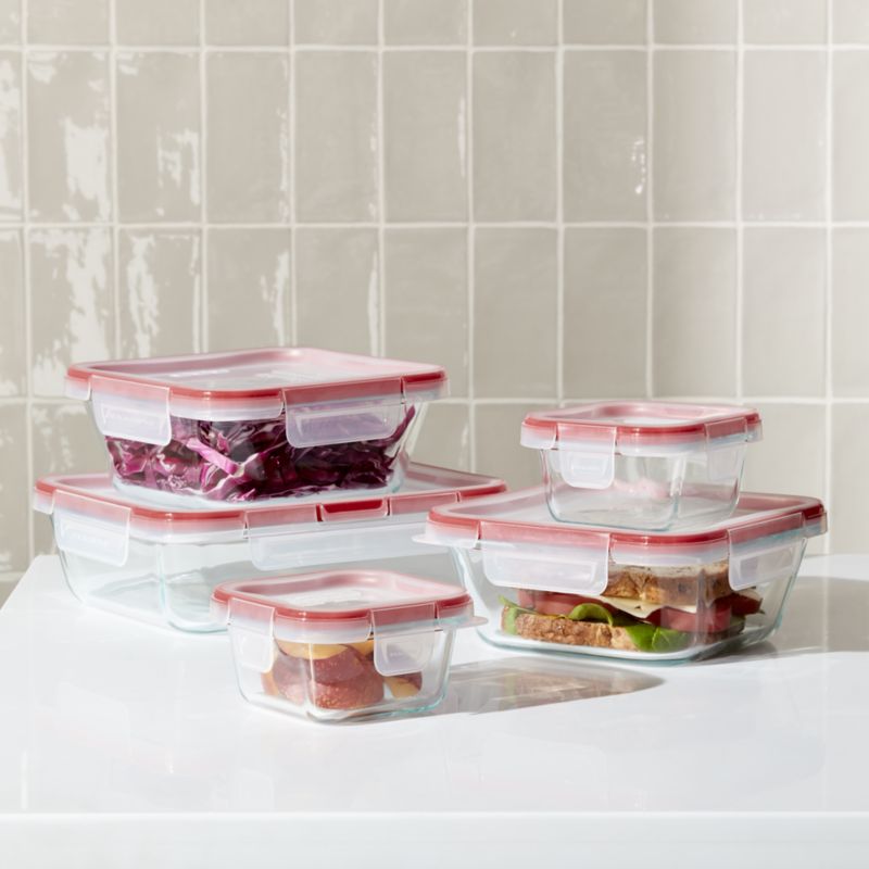 Snapware Total Solution 6-Cup Rectangle Pyrex Glass Storage Container with  Lid - Tahlequah Lumber