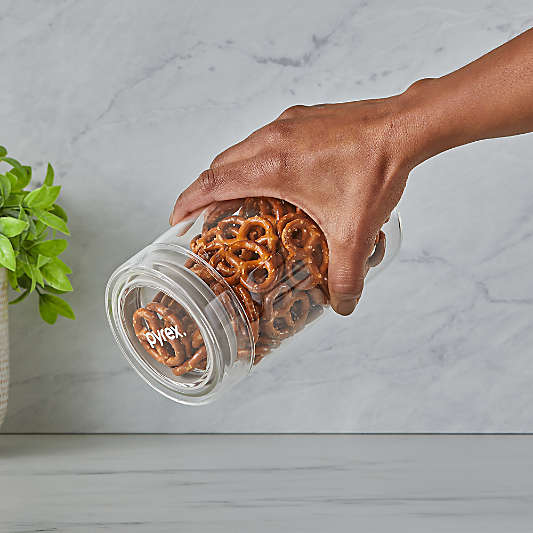 Pyrex Glass Canisters, Set of 5