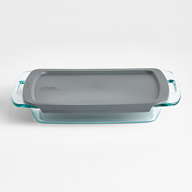 View Pyrex ®  Rectangular Baking Dish with Lid details