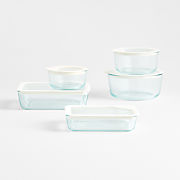Pyrex Ultimate 10-Piece Glass Food Storage Set