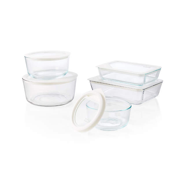 Pyrex 10-pc. Ultimate Bridal Glass Storage Set