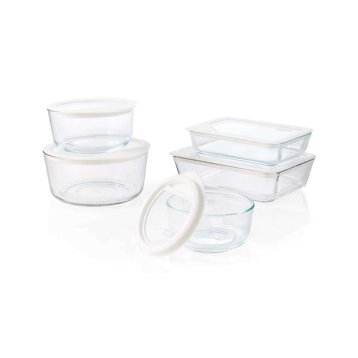 Pyrex 10-piece Ultimate Glass Food Storage Set