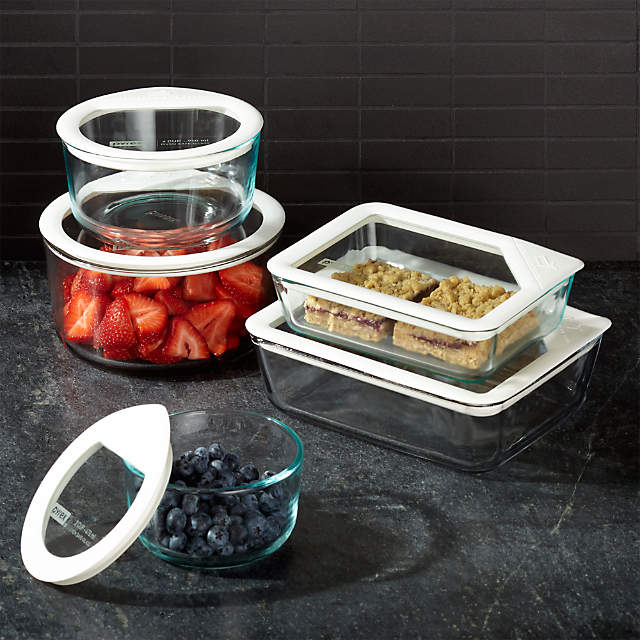 Pyrex® Covered Glass Storage Set, 10 pc - Baker's
