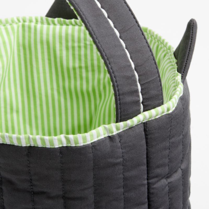 Quilted Cat Kids Halloween Treat Basket - image 4 of 5