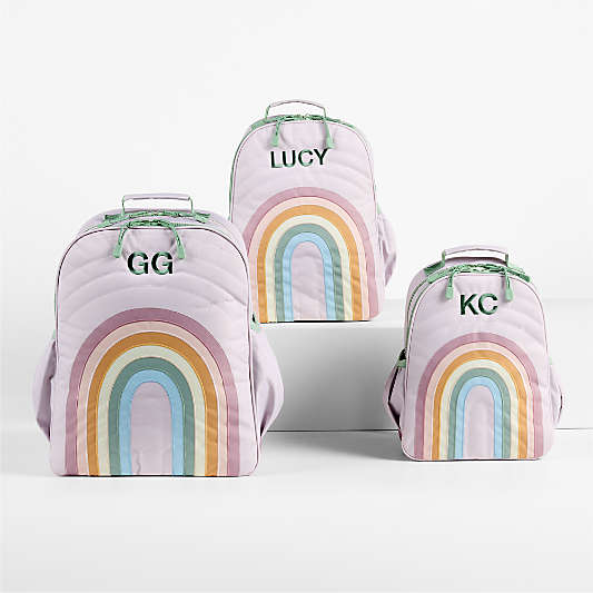 Asha Rainbow Small Kids Backpack with Side Pockets