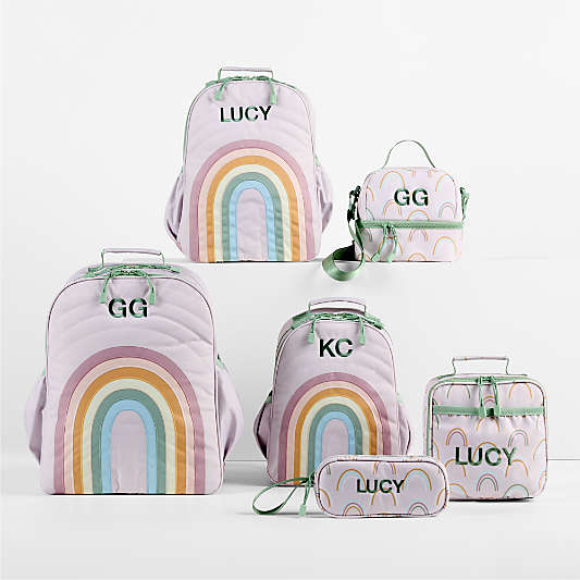 Asha Rainbow Small Kids Backpack with Side Pockets