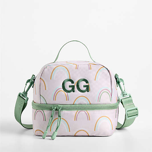 Asha Rainbow Dual Compartment Soft Insulated Kids Lunch Box