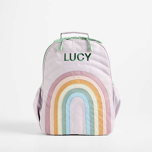 Asha Rainbow Medium Kids Backpack with Side Pockets