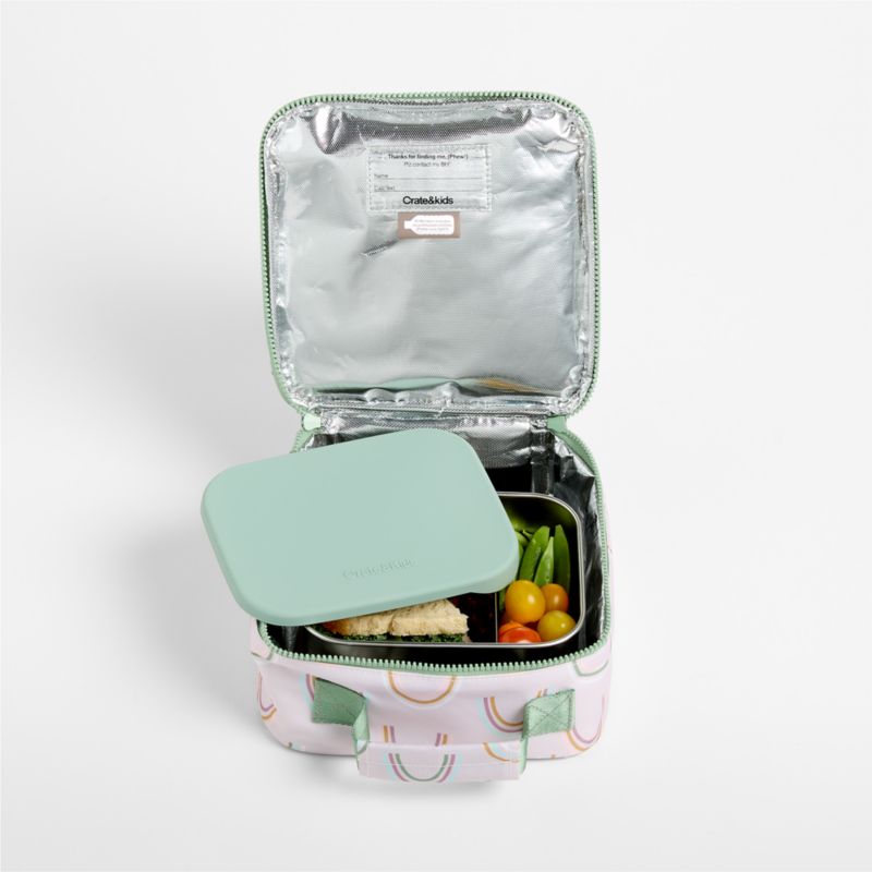 Asha Rainbow Standard Soft Insulated Kids Lunch Box - image 4 of 8