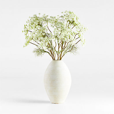 View Faux Queen Anne's Lace Stem 43" details