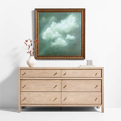 "Queen of the Clouds" by Tessa Brown 38.75"x38.75" Framed Wall Art Print