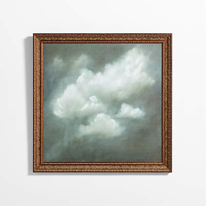 "Queen of the Clouds" by Tessa Brown 38.75"x38.75" Framed Wall Art Print