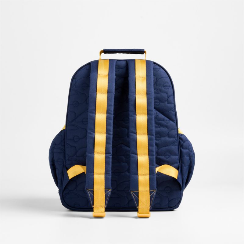 Quilted Blue Car Kids Backpack Bundle - image 3 of 12