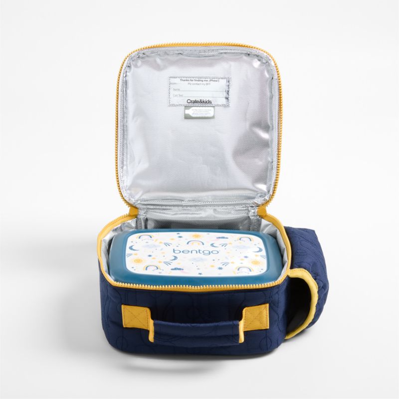 Quilted Blue Car Kids Backpack Bundle - image 7 of 12