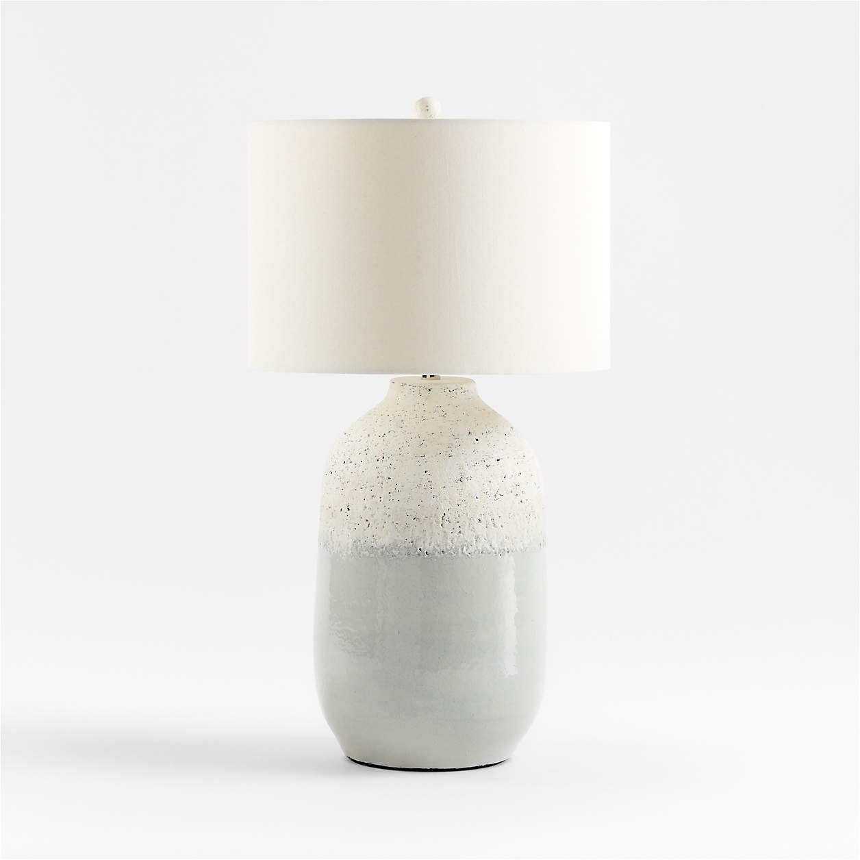 Quinn Large White Ceramic Table Lamp Reviews Crate Barrel Canada   Quinn Large White Ceramic Table Lamp 