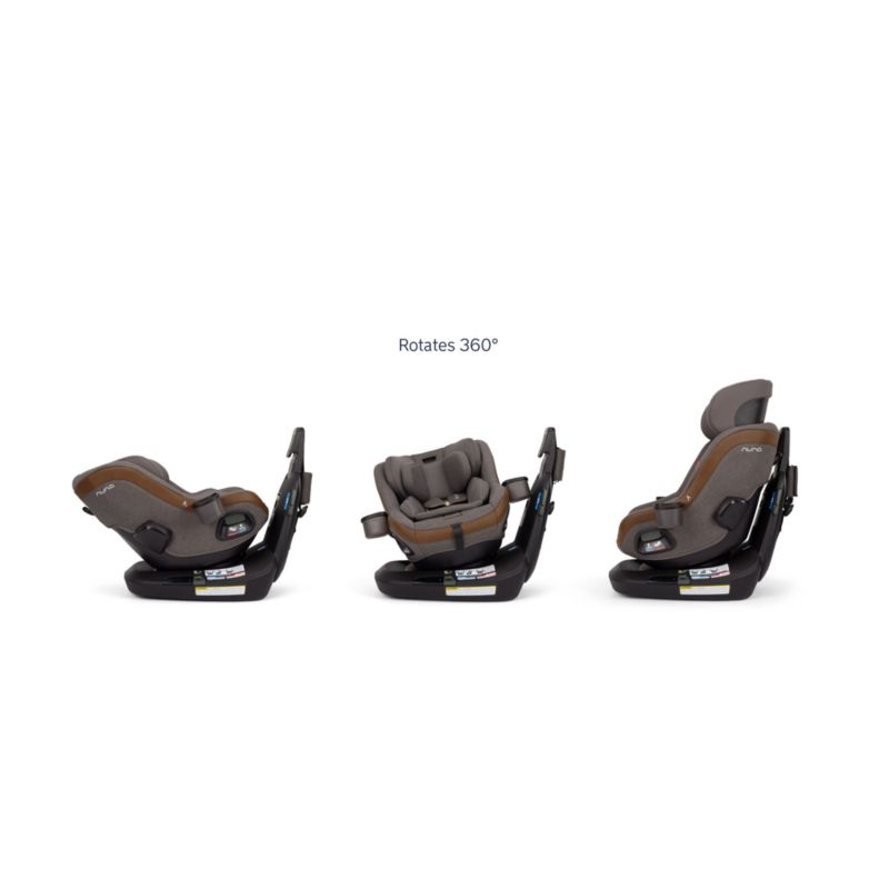 Nuna REVV maxx Granite Grey Convertible Rotating Baby Car Seat - image 9 of 10