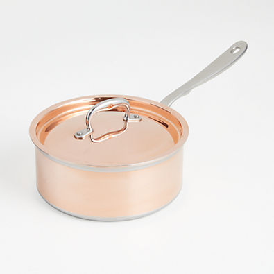 View RFN by Ruffoni Copper 3-Qt. Saucepan details