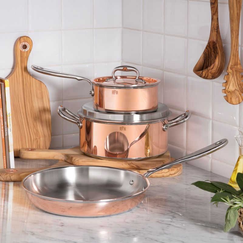RFN by Ruffoni Copper 7-Piece Cookware Set