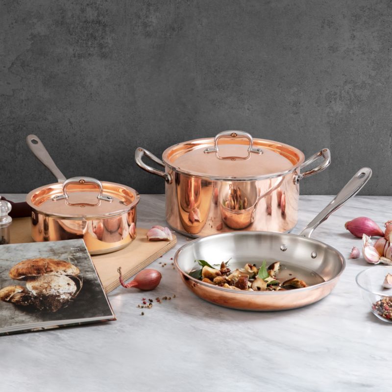 RFN by Ruffoni Copper 7-Piece Cookware Set