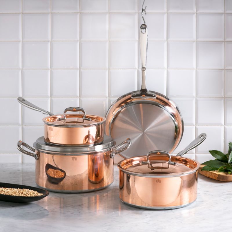 RFN by Ruffoni Copper 7-Piece Cookware Set