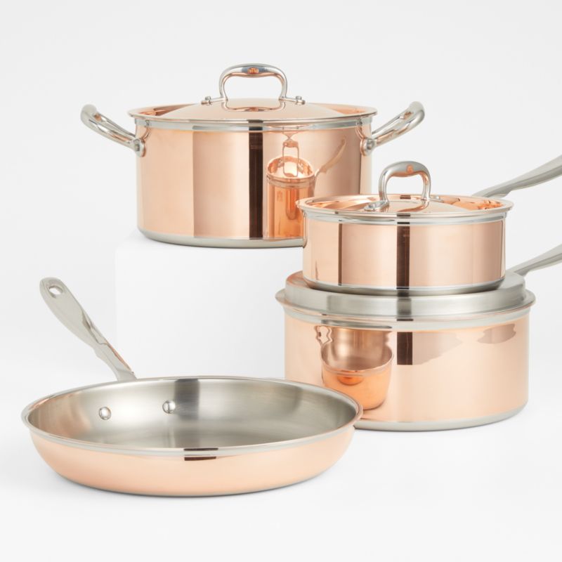 Calphalon Tri Ply Copper 10-Piece Cookware Set