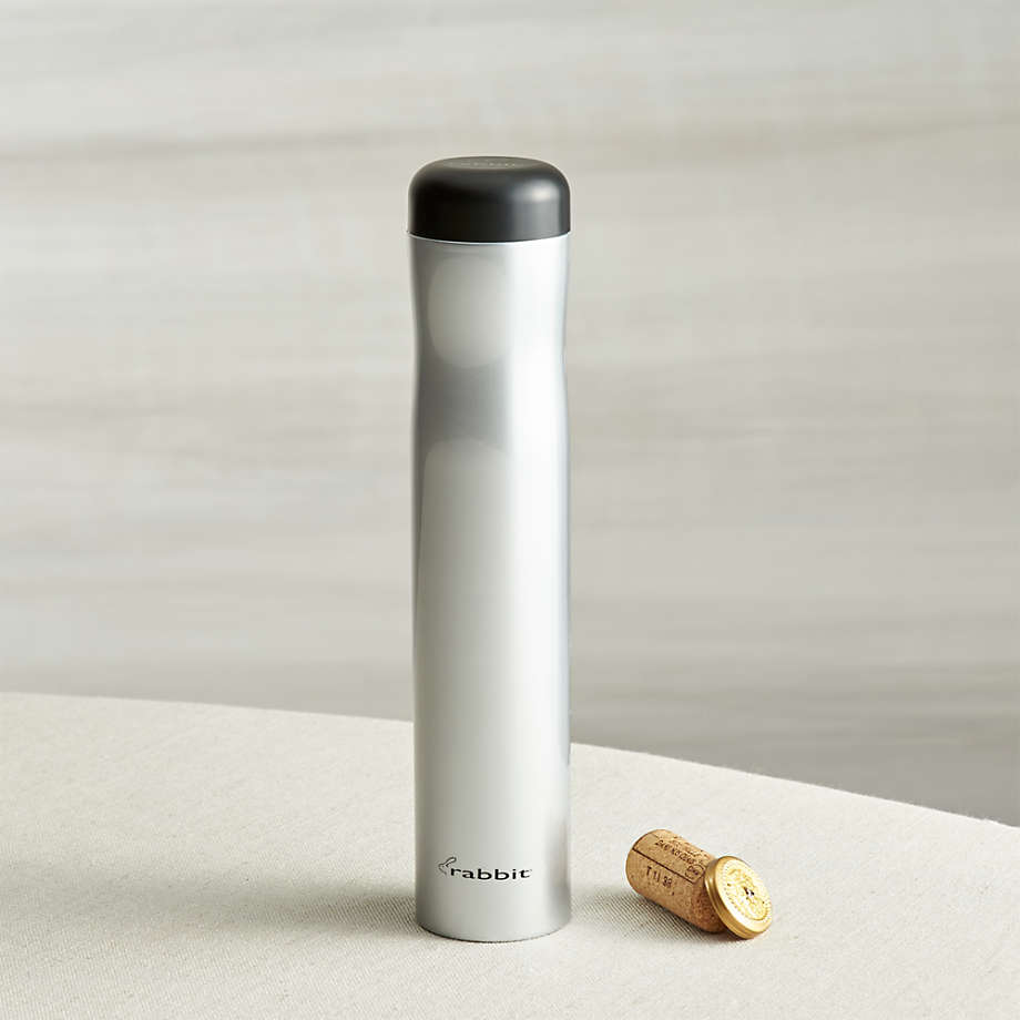 Rabbit Automatic Electric Corkscrew + Reviews | Crate & Barrel