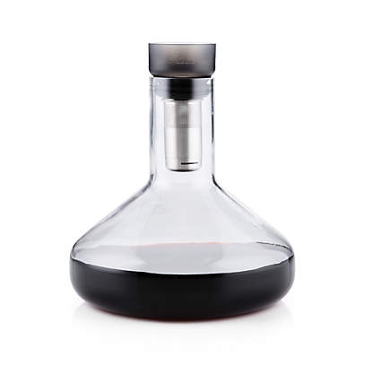 Luxury Wine Aerating Decanter and Stemless Wine Glasses 7-Piece