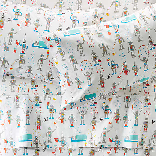 Organic Rad Robot Full Sheet Set