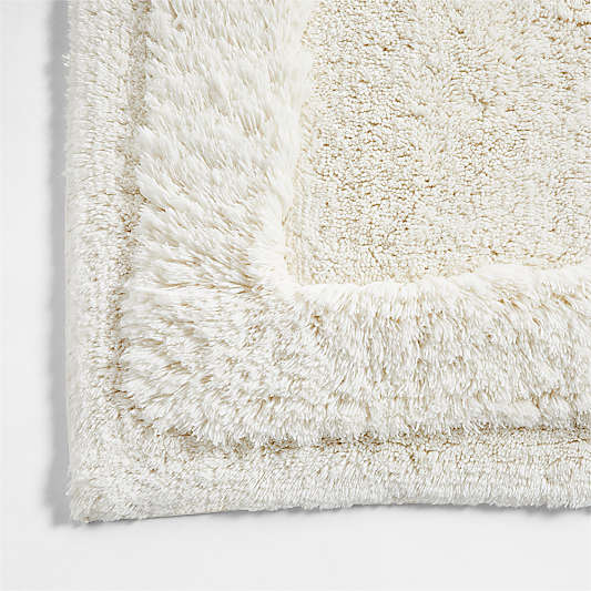 Raffee Fluffy Cotton Bath Mats