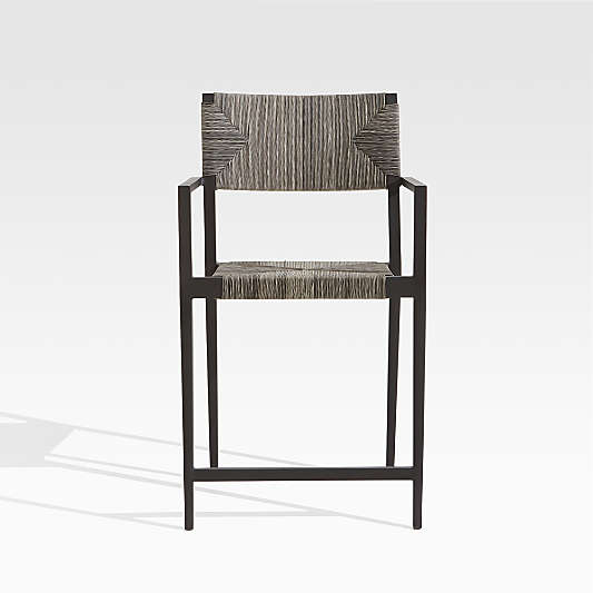 Railay All-Weather Woven Wicker Outdoor Counter Stool