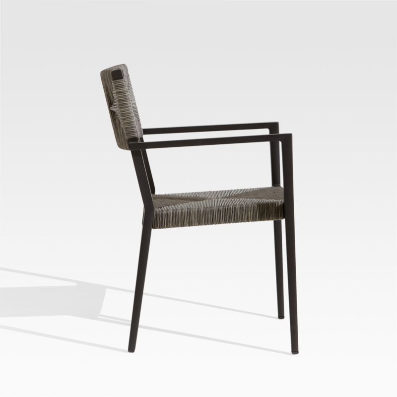 Railay All-Weather Woven Wicker Outdoor Dining Arm Chair