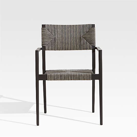 Railay All-Weather Woven Wicker Outdoor Dining Arm Chair