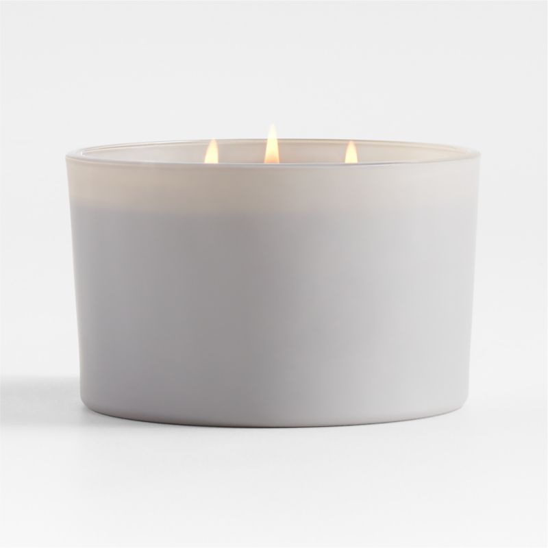 Monochrome No. 5 Rain 3-Wick Scented Candle - Cypress, Geranium and Musk - image 7 of 10