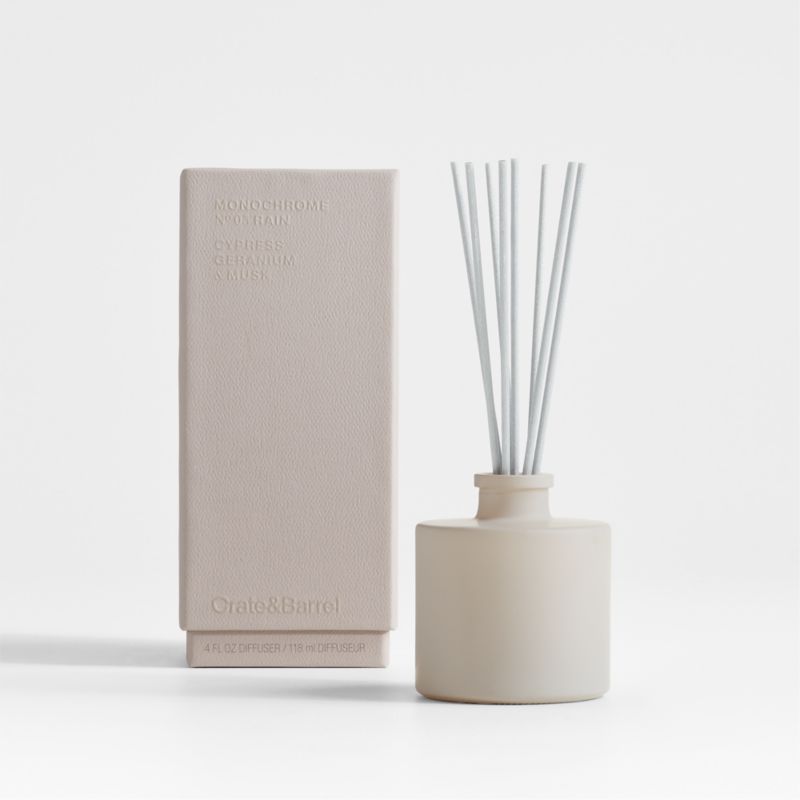 Monochrome No. 5 Rain Reed Diffuser - Cypress, Geranium and Musk