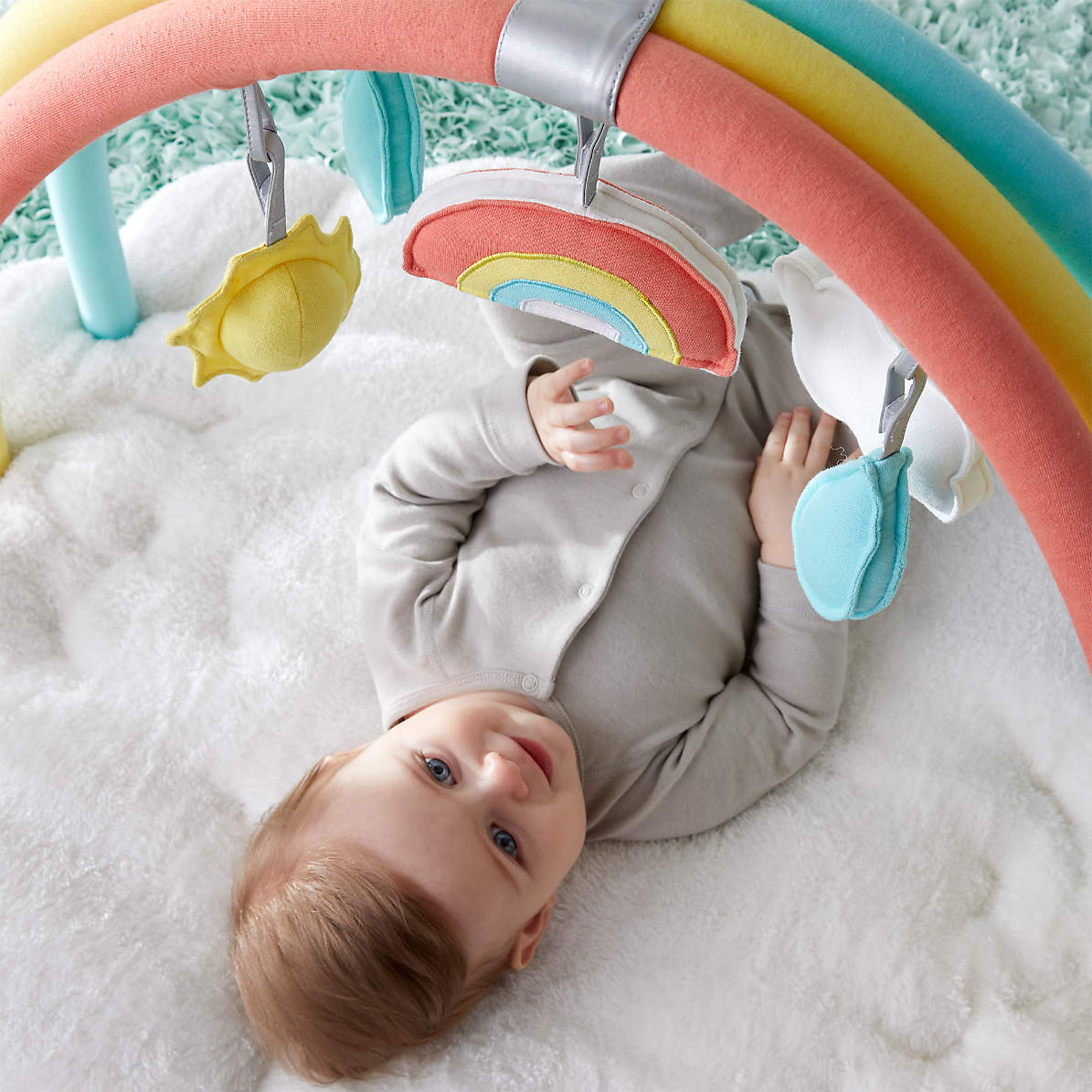 Rainbow 2024 baby gym