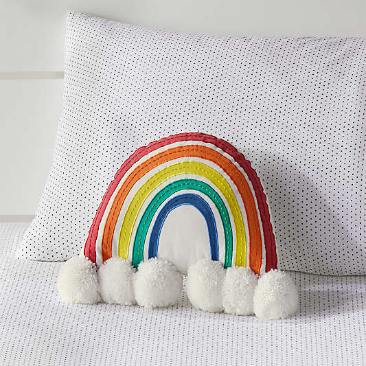 Rainbow Throw Pillow