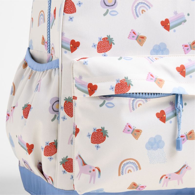 Rainbows and Unicorns Kids Backpack with Side Pockets