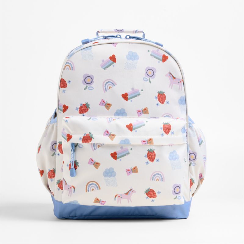 Rainbows and Unicorns Kids Backpack with Side Pockets