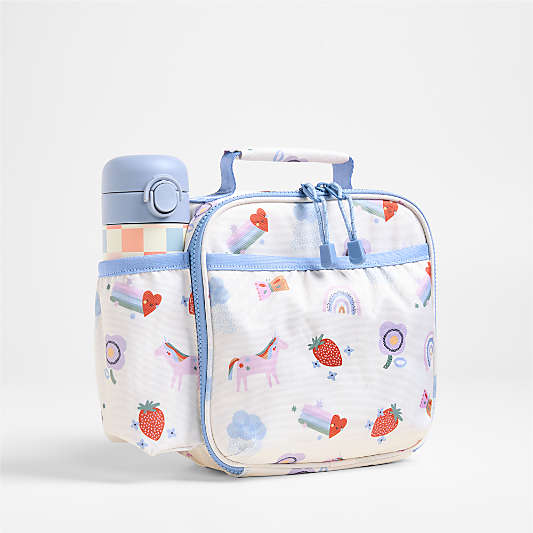 Rainbows and Unicorns Soft Insulated Kids Lunch Box