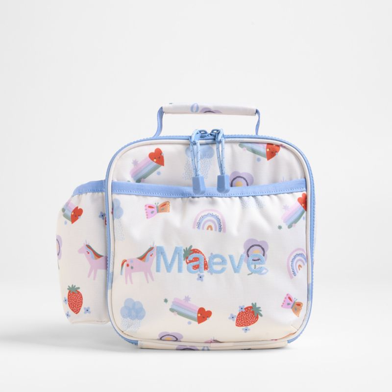 Viewing product image Rainbows and Unicorns Soft Insulated Kids Lunch Box - image 1 of 10