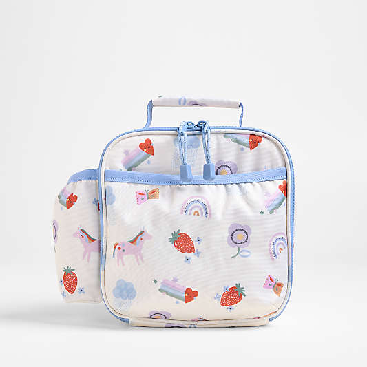 Rainbows and Unicorns Soft Insulated Kids Lunch Box