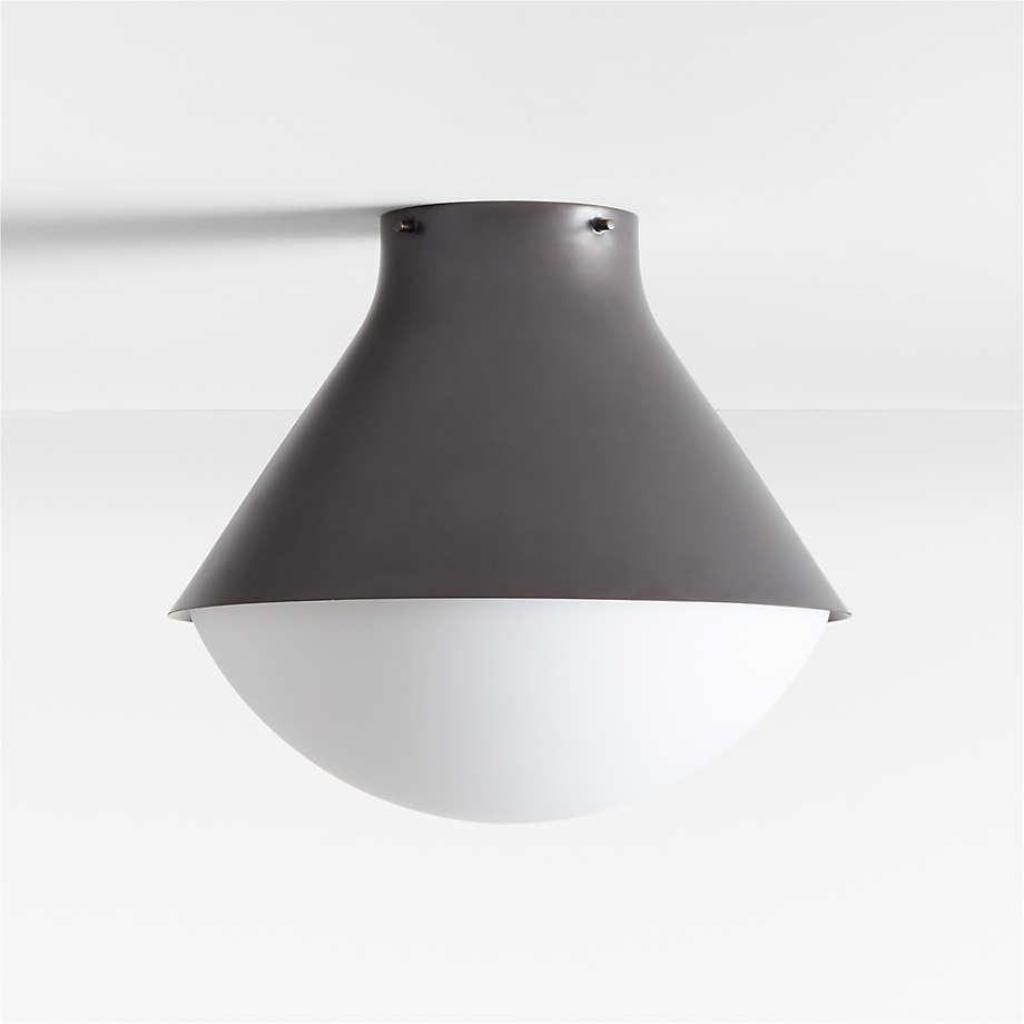 Crate and barrel store flush mount lighting