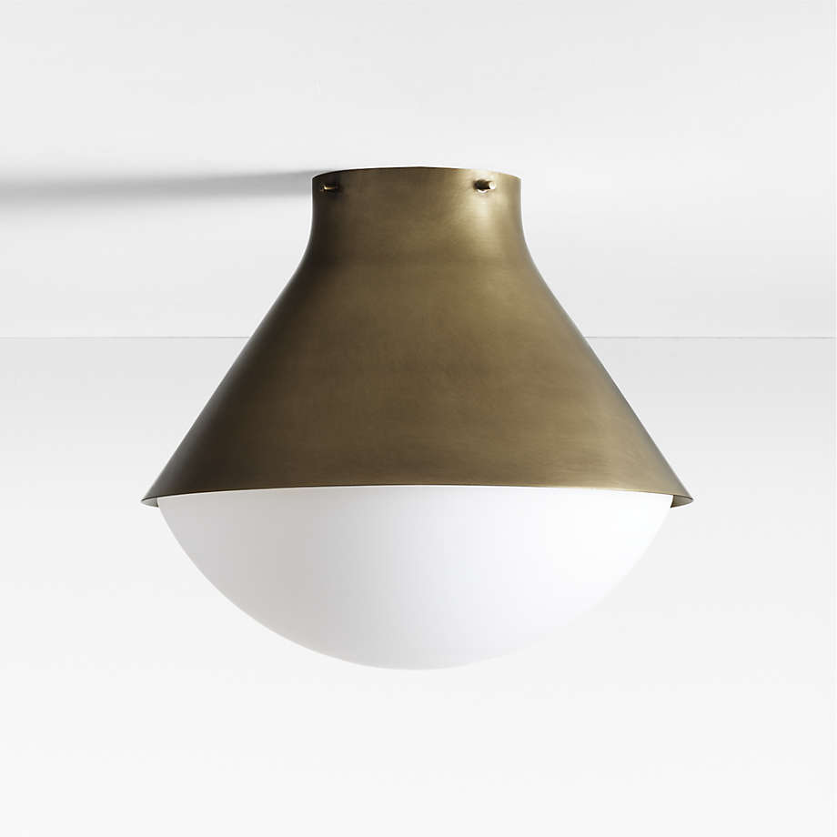 Brass Cone Shade