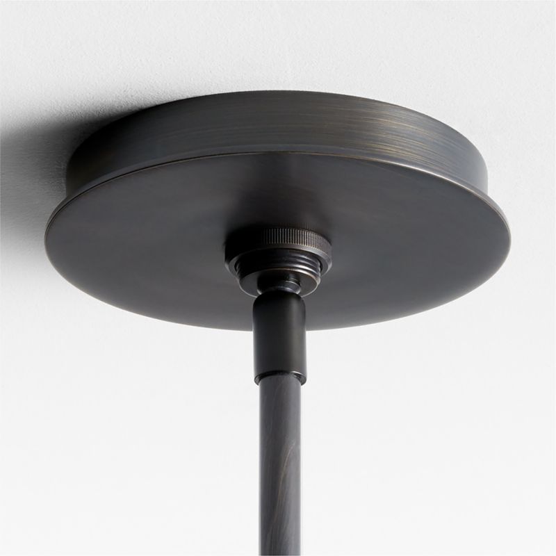 Rainier Black Conical Pendant Light - image 5 of 18