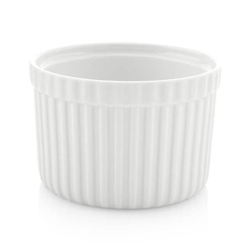 Tall White Porcelain Ramekin - image 11 of 12