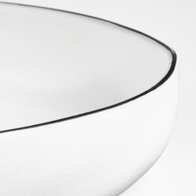 Range White Low Bowl - image 1 of 2